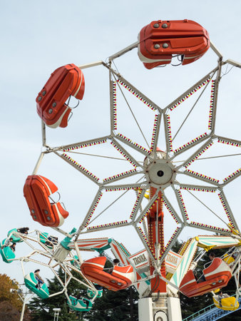 Amusement park in Japanのeditorial素材