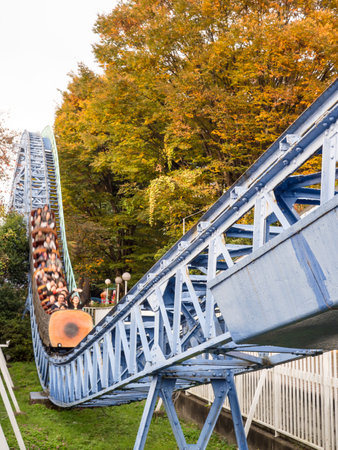 Amusement park in Japanのeditorial素材