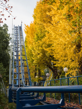 Amusement park in Japanのeditorial素材