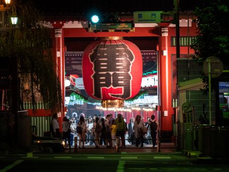 Japan Sensoji templeのeditorial素材