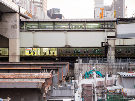 Tokyo shibuya landscapeのeditorial素材