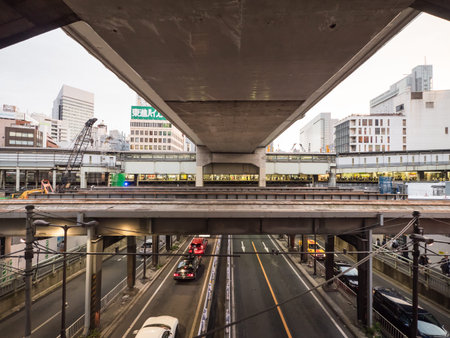 Tokyo shibuya landscape