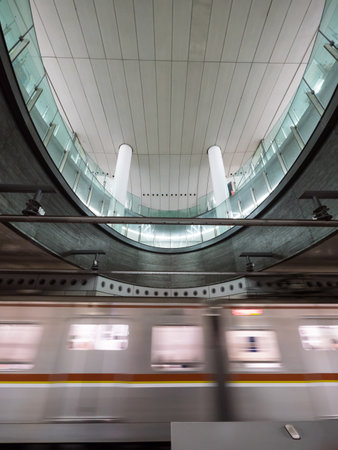 Japanese subwayのeditorial素材