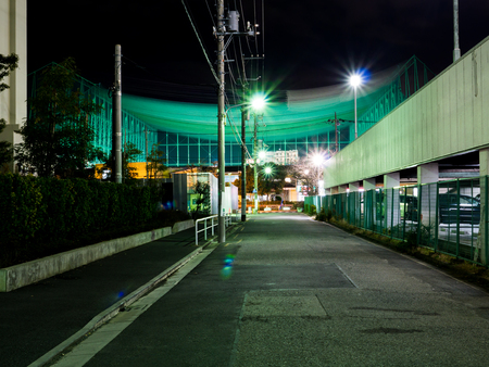 Japanese Golf Driving Rangeの写真素材