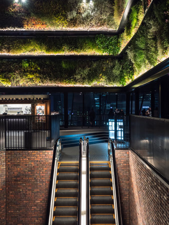 Escalatorのeditorial素材