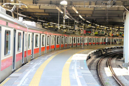 Japanese railwayのeditorial素材