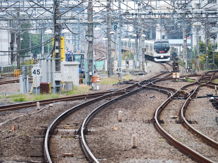 Foto de Japanese railway - Imagen libre de derechos