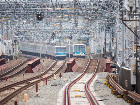 Japanese railwayのeditorial素材