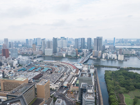 Observation room in Japanのeditorial素材