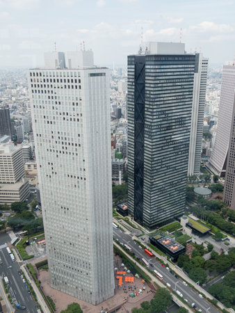 Observation room in Japanのeditorial素材