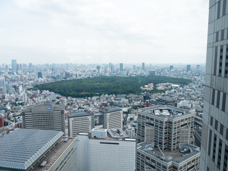 Observation room in Japanのeditorial素材