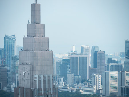 Observation room in Japanのeditorial素材