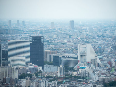 Observation room in Japanのeditorial素材