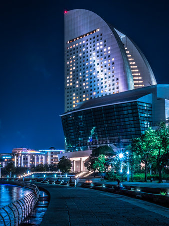 Japan Night viewのeditorial素材
