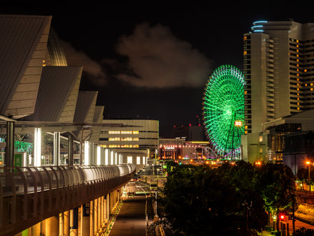 Japan Night viewのeditorial素材