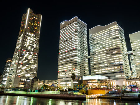 Japan Night viewのeditorial素材