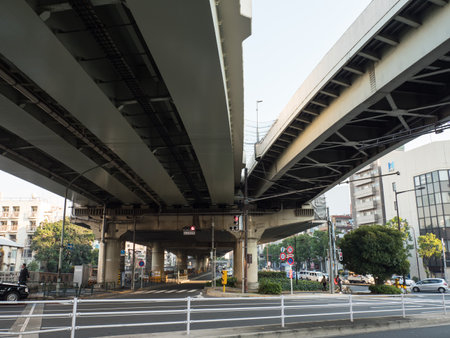 Under the expresswayのeditorial素材