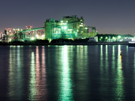 Japan Night viewの写真素材