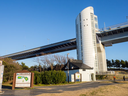 Wakasu Beach Parkのeditorial素材