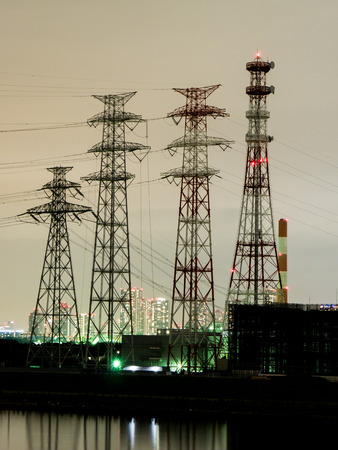 Steel towerの写真素材