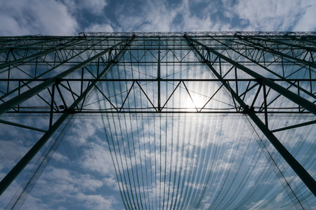 Steel towerの写真素材