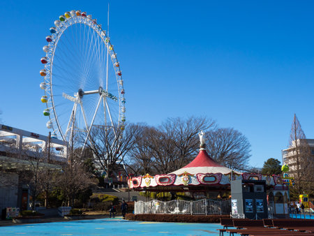 Amusement park in Japanのeditorial素材