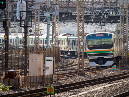 Japanese railwayのeditorial素材