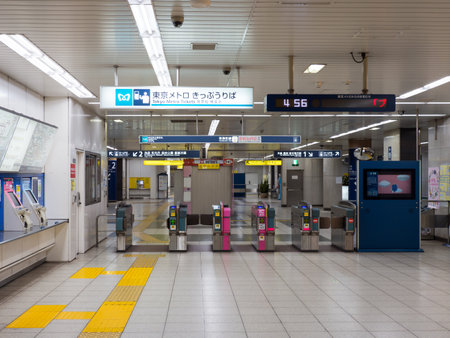 Subway stationのeditorial素材