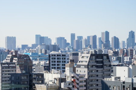 Observation room in Japanのeditorial素材