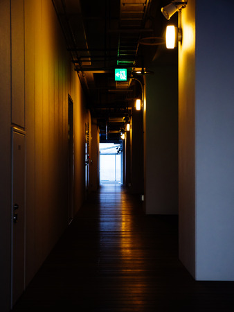 Emergency exitの写真素材