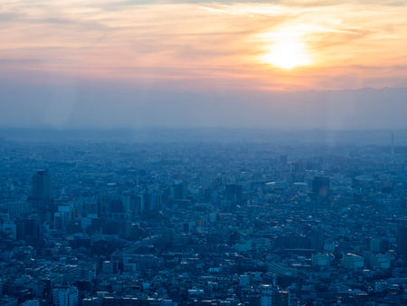 Observation room in Japanの写真素材
