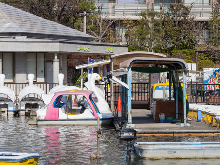 Japan Shakujii Parkのeditorial素材