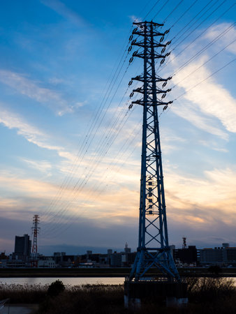 Arakawa riverbedのeditorial素材