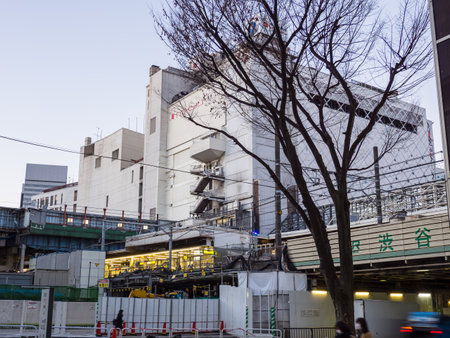 Japan Tokyo Shibuyaのeditorial素材
