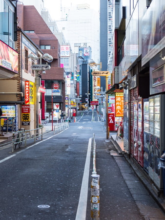 Japan Tokyo Shibuyaのeditorial素材