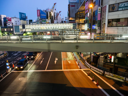 Japan Tokyo Shibuyaのeditorial素材