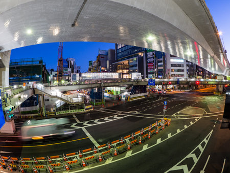 Japan Tokyo Shibuyaのeditorial素材