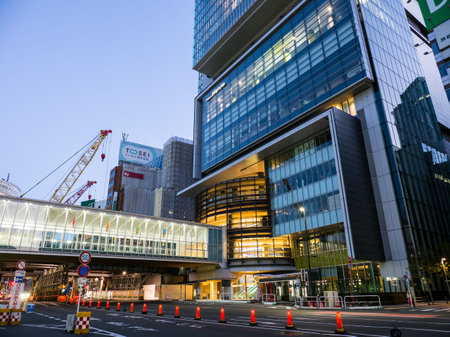 Japan Tokyo Shibuyaのeditorial素材