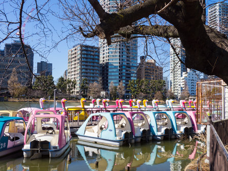 Japan Ueno Parkのeditorial素材