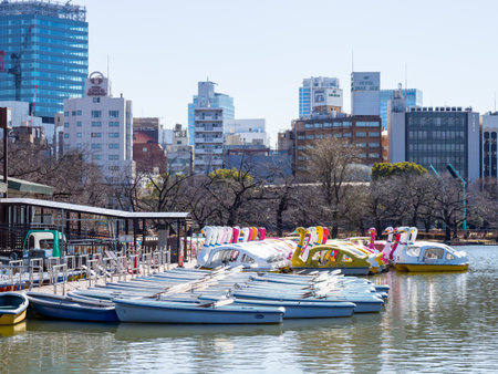 Japan Ueno Parkのeditorial素材