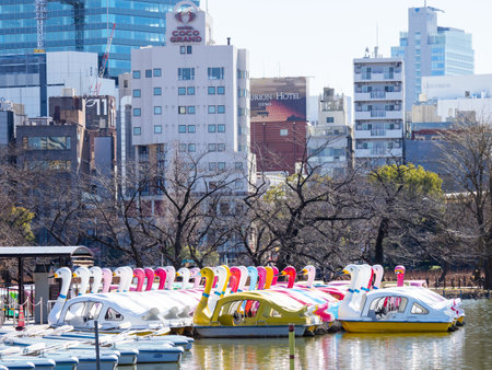 Japan Ueno Parkのeditorial素材