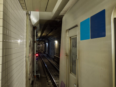 Japanese subwayのeditorial素材