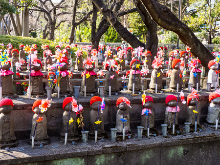 Japanese Temple Statueのeditorial素材