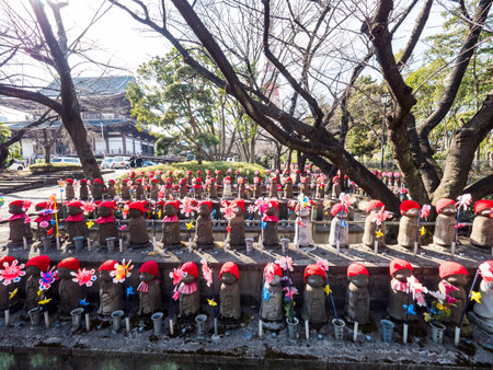 Japanese Temple Statueのeditorial素材