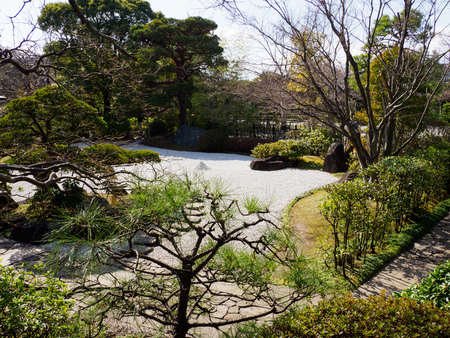 Japanese gardenの写真素材