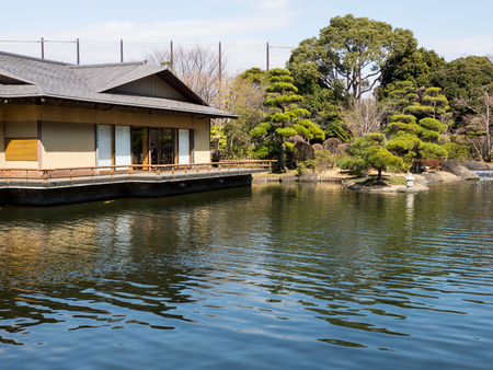Japanese gardenの写真素材