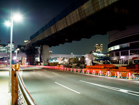 Construction of highwayのeditorial素材