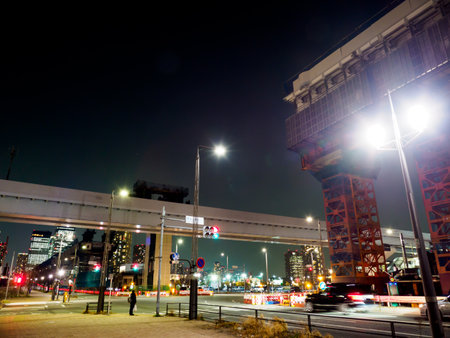 Construction of highwayのeditorial素材