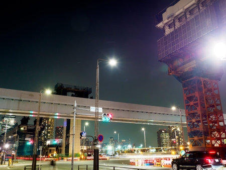 Construction of highwayのeditorial素材