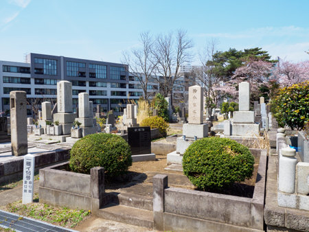 Japanese tombのeditorial素材